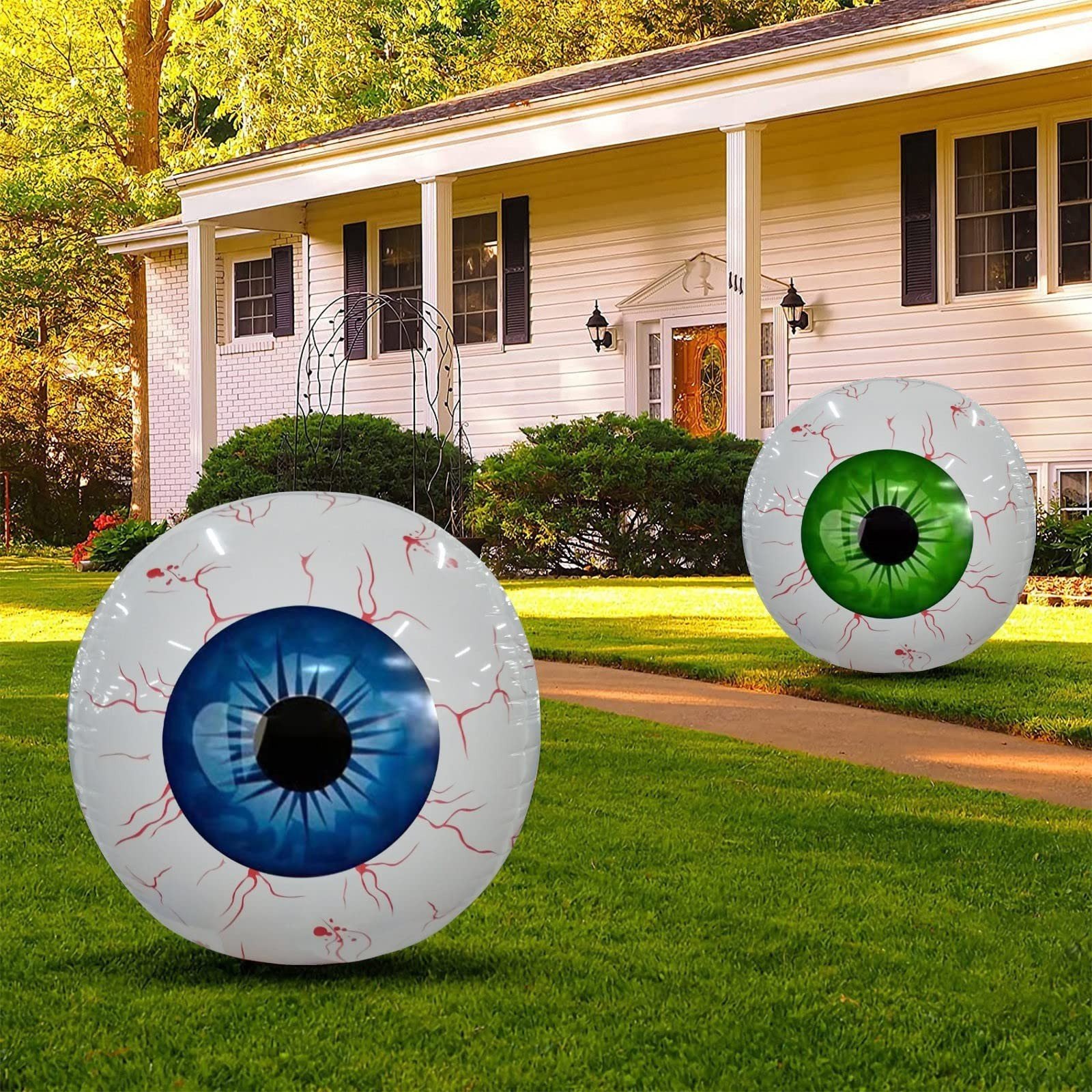 Halloween Eyeball Balloon Halloween Inflatable - Image 3